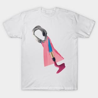 Shopping Without a Face T-Shirt